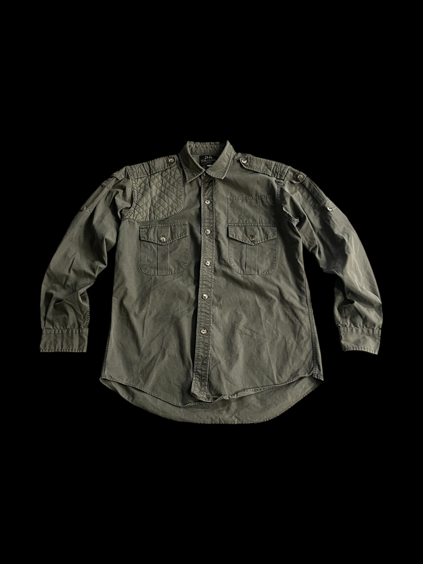 WILLIS & GEIGER PADDED BUSH SHIRT - L