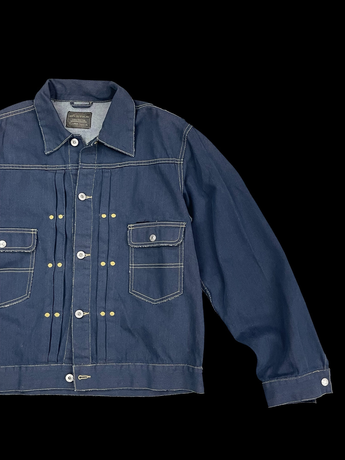 G-STAR PLEADED TRUCKER JACKET - XL