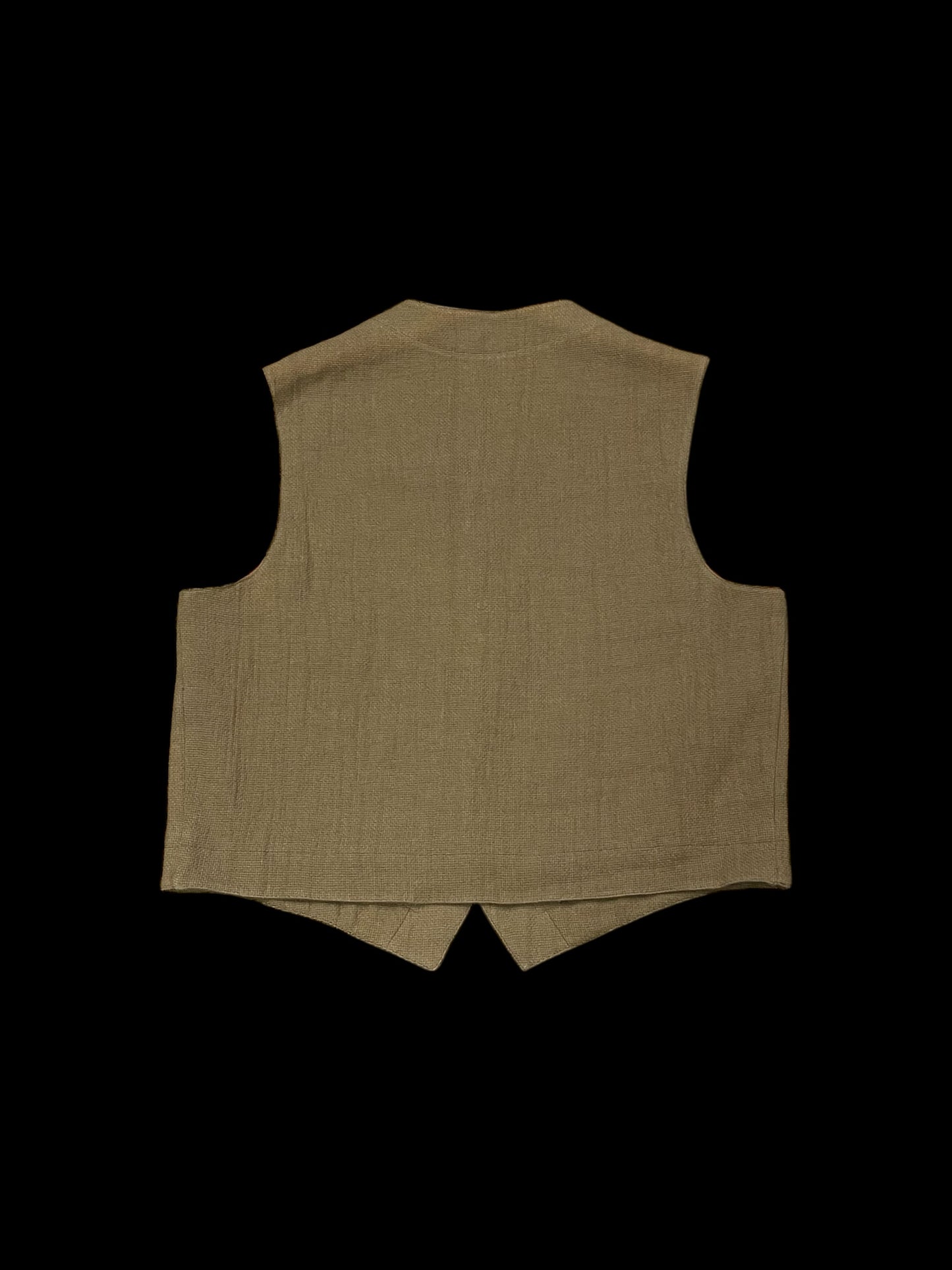 GIORGIO ARMANI TWEED VEST - L