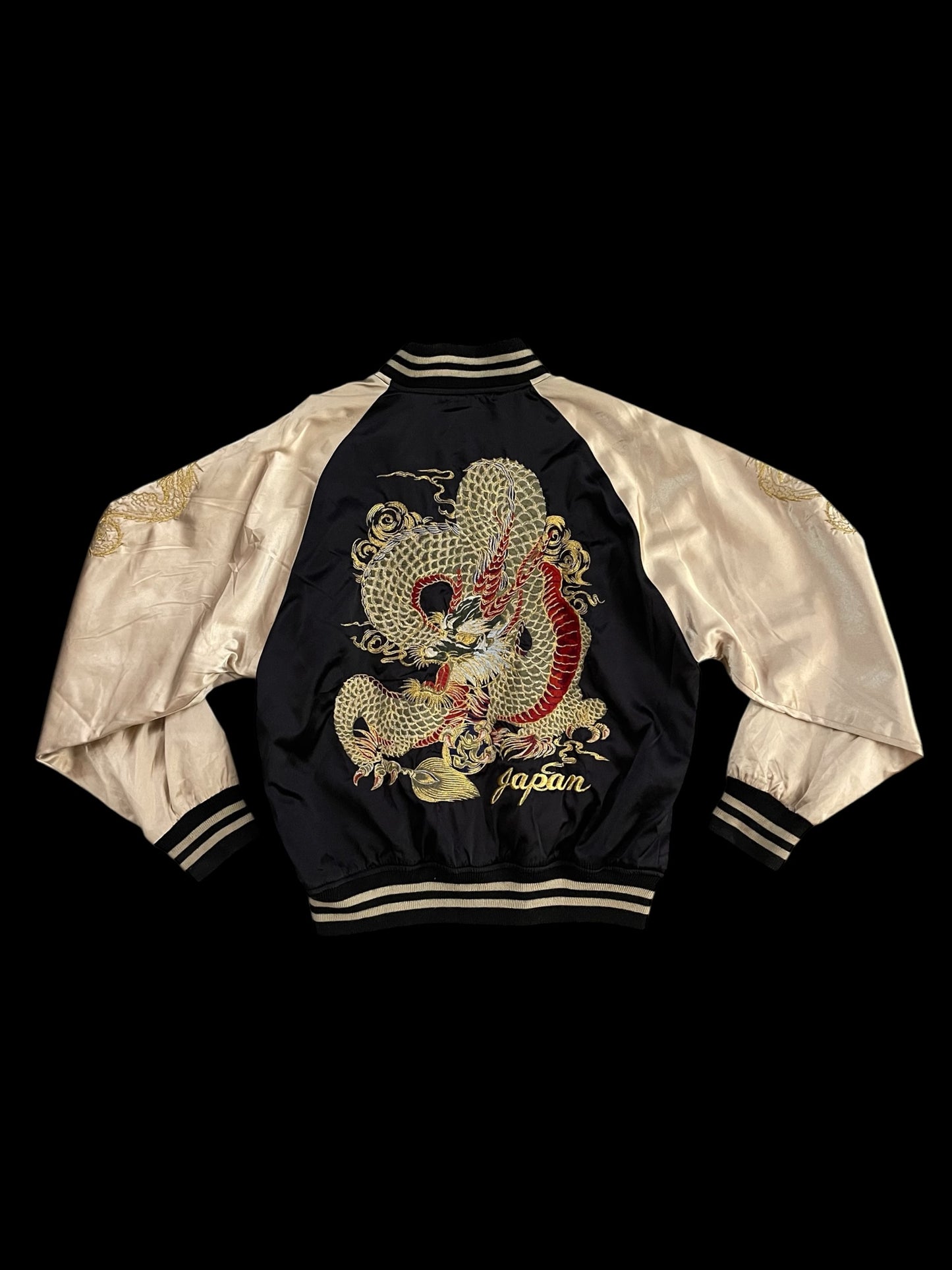 HOSHIHIME SUKAJAN BOMBER JACKET - L