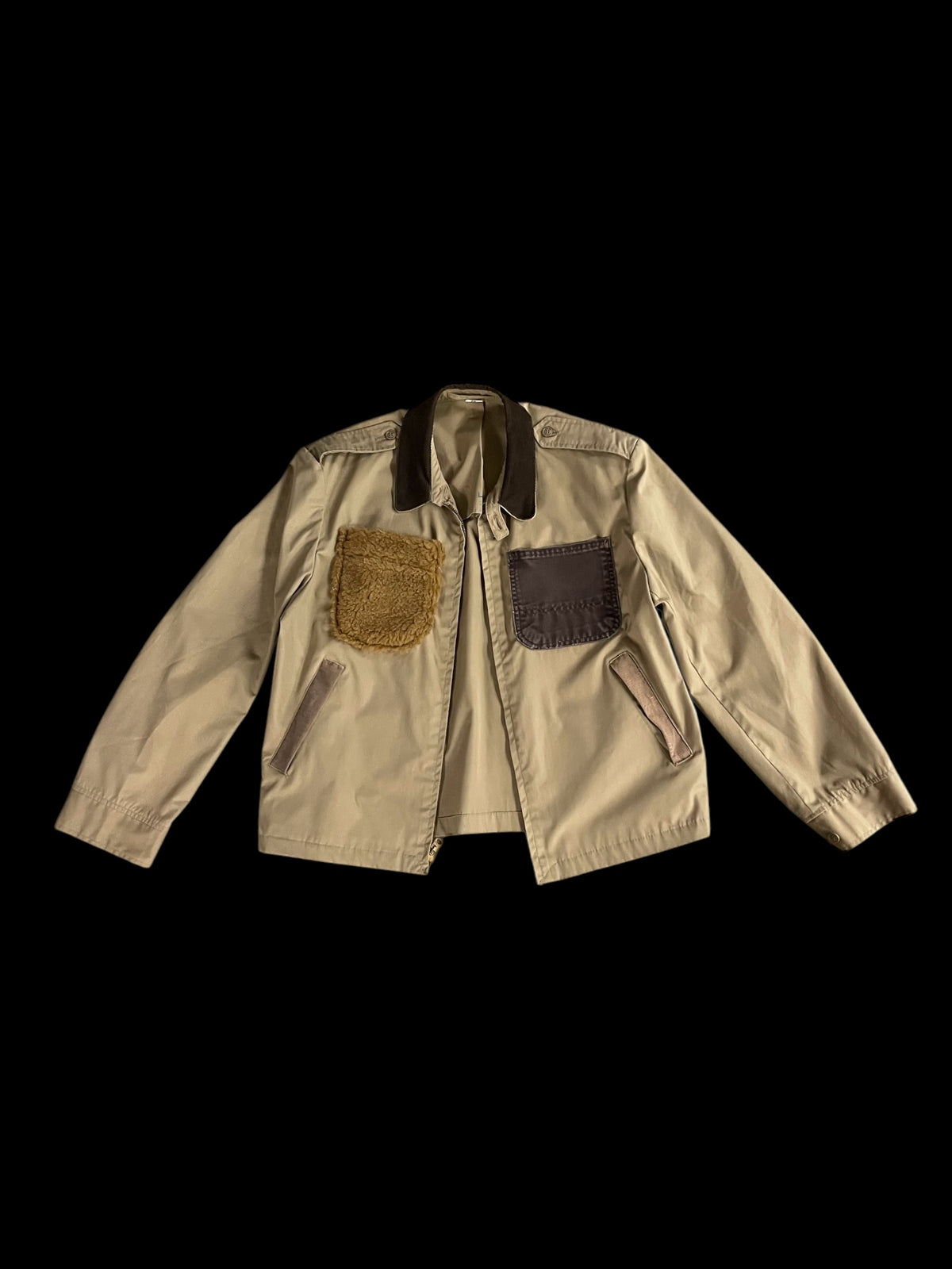 MILITARY WINDBREAKER JACKET - L
