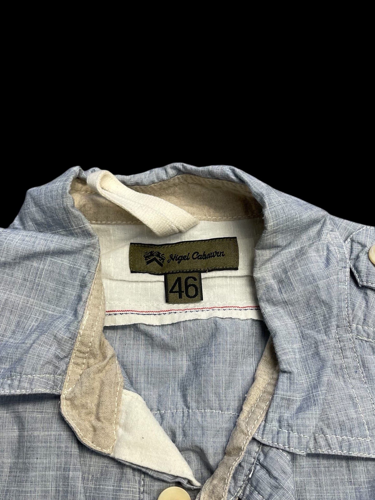 NIGEL CABOURN OXFORD SHIRT - S