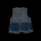 NIGEL CABOURN HARRIS TWEED VEST - L