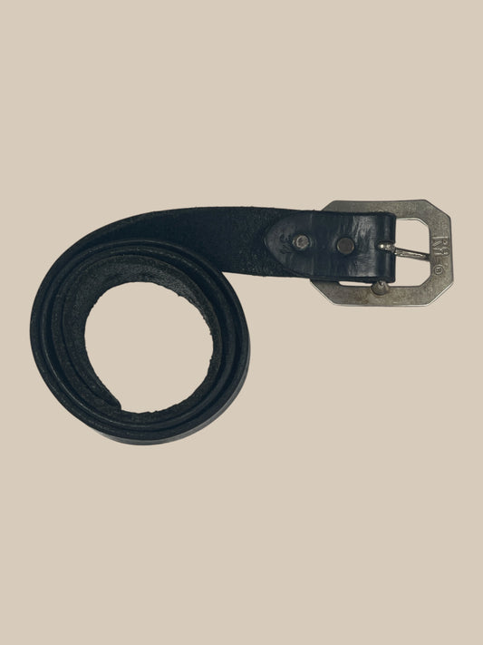 RRL SOLID BRASS BUCKLE BELT - 34