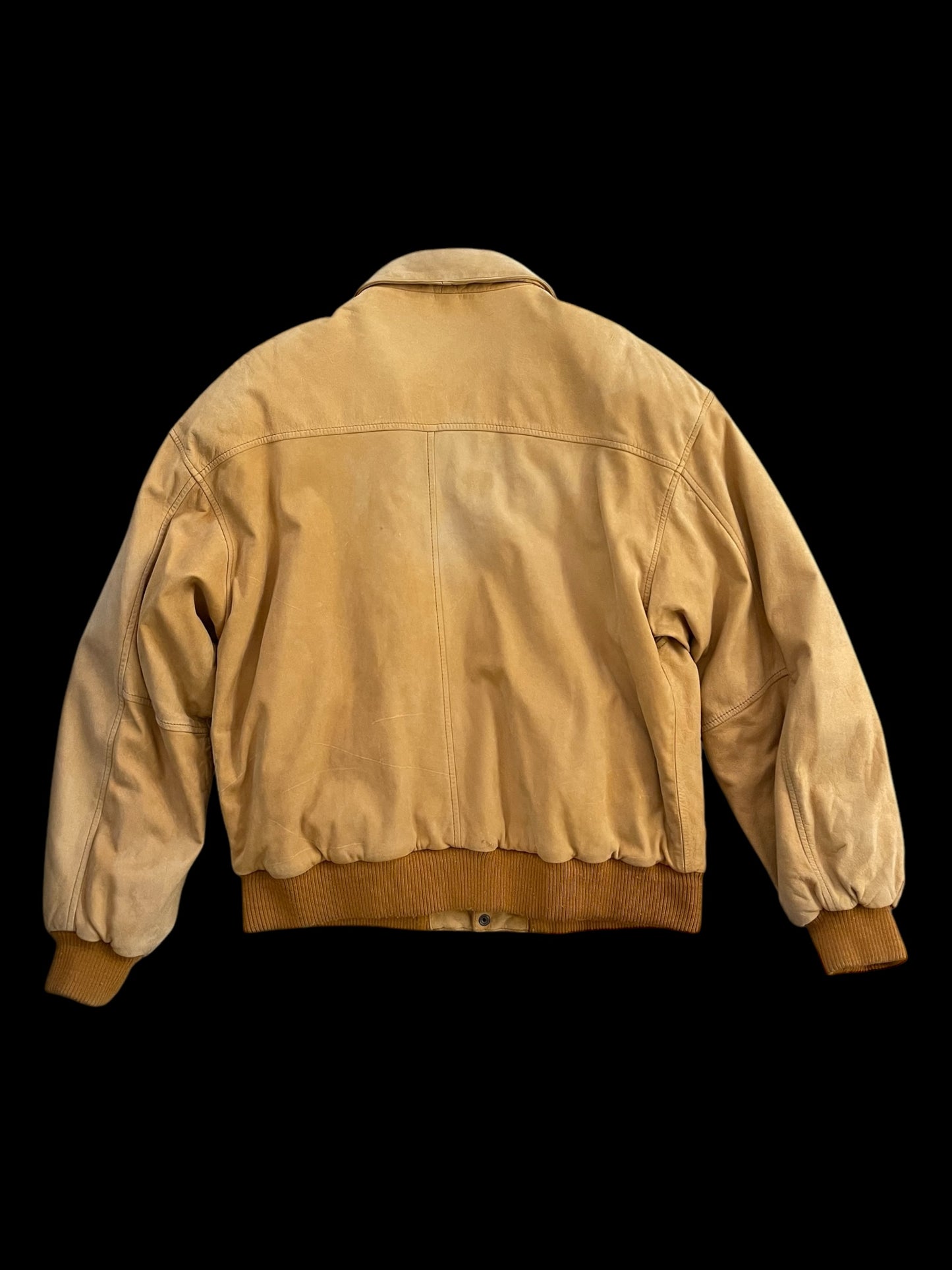 WILSONS LEATHER BOMBER JACKET - L