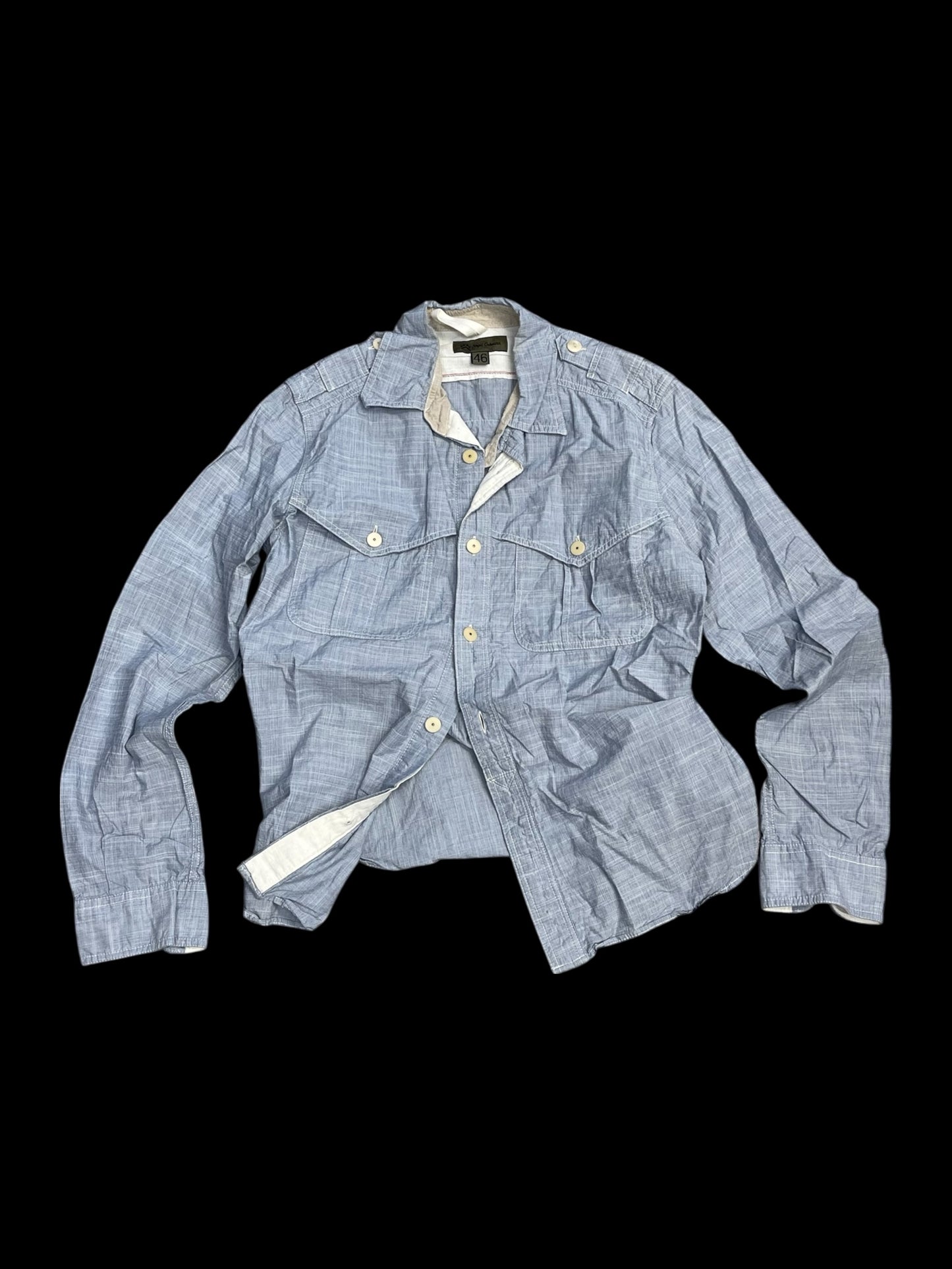 NIGEL CABOURN OXFORD SHIRT - S