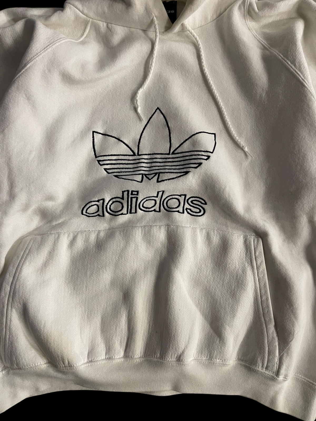 ADIDAS TREFOIL LOGO HOODIE - M