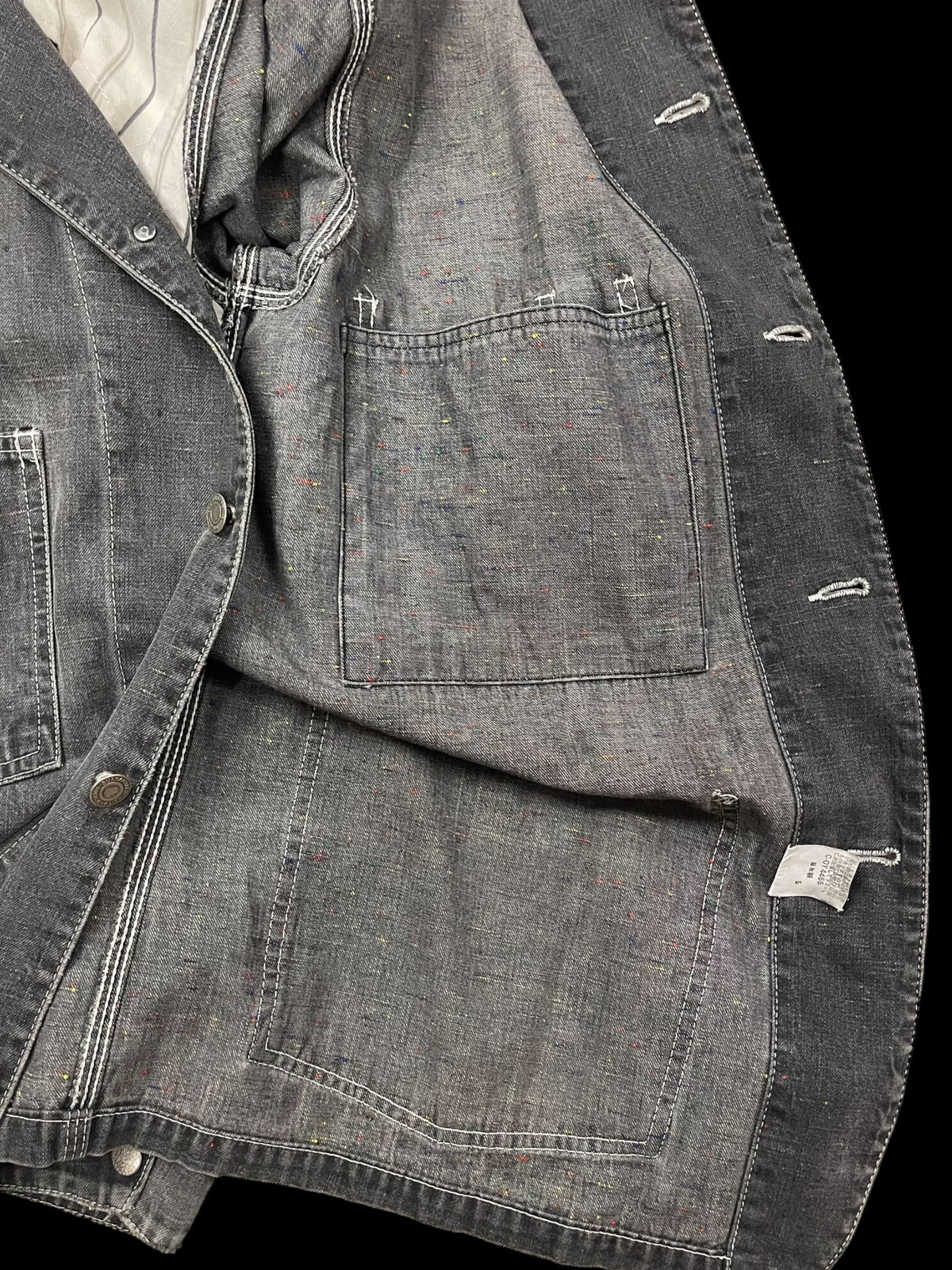 CHARCOAL WORKWEAR JACKET - M