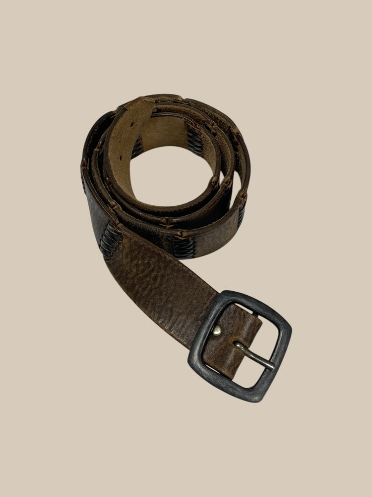 LEVIS DISTRESSED LEATHER BELT