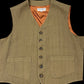GIORGIO ARMANI TWEED VEST - L