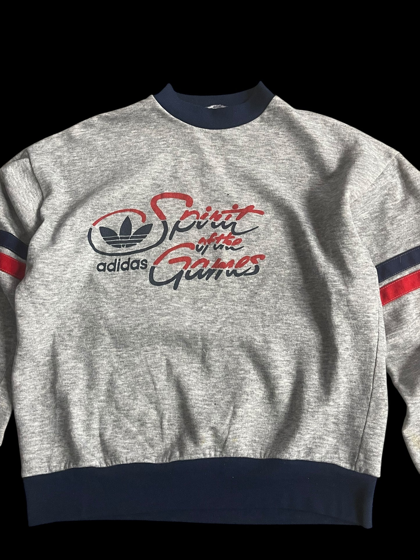 ADIDAS VINTAGE SWEATSHIRT - L