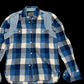 NIGEL CABOURN PLAID PRINT SHIRT - M
