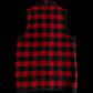 BUFFALO PLAID WOOLRICH VEST - M