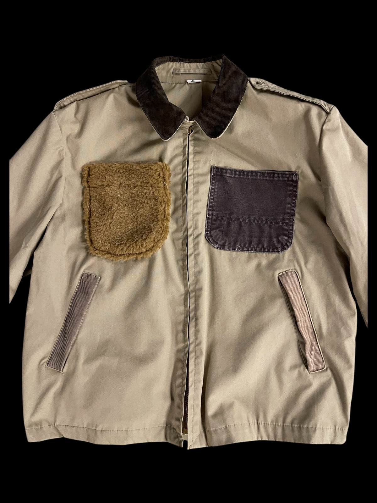MILITARY WINDBREAKER JACKET - L