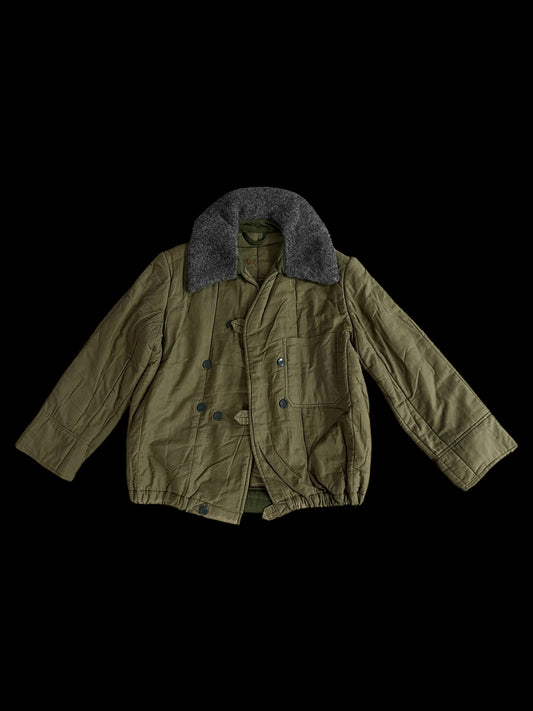 HUNGARIAN QUILTED BOMBER JACKET - L