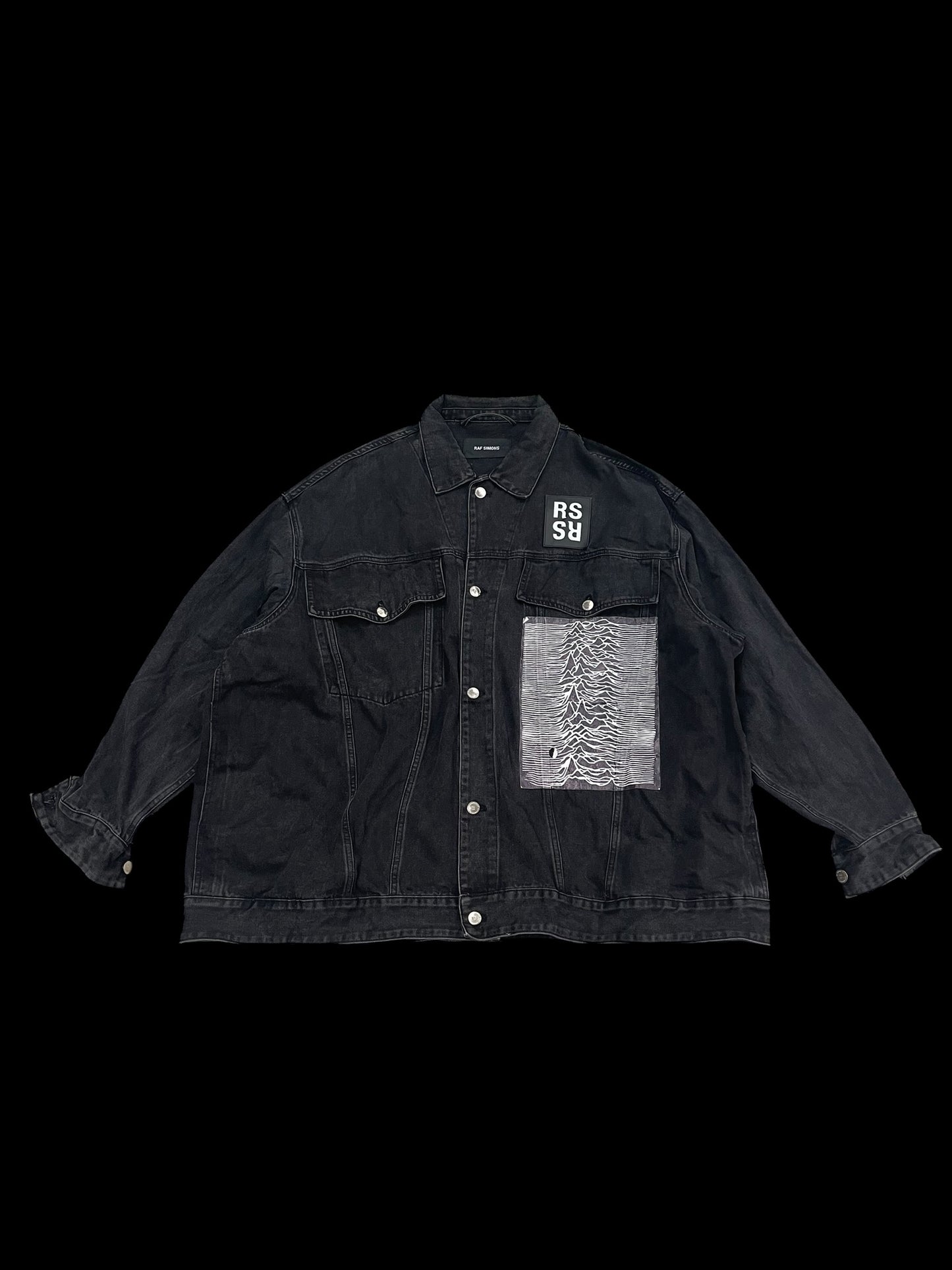 RAF SIMONS X JOY DIVISION DENIM JACKET - XS