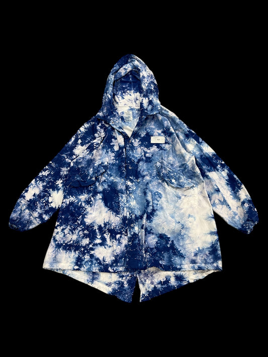 TRANSNOMADICA TIE-DYE SNOW PARKA - M