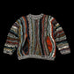 COOGI COTTON KNIT 3D SWEATER - S