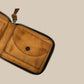 BROWN RRL ZIP WALLET