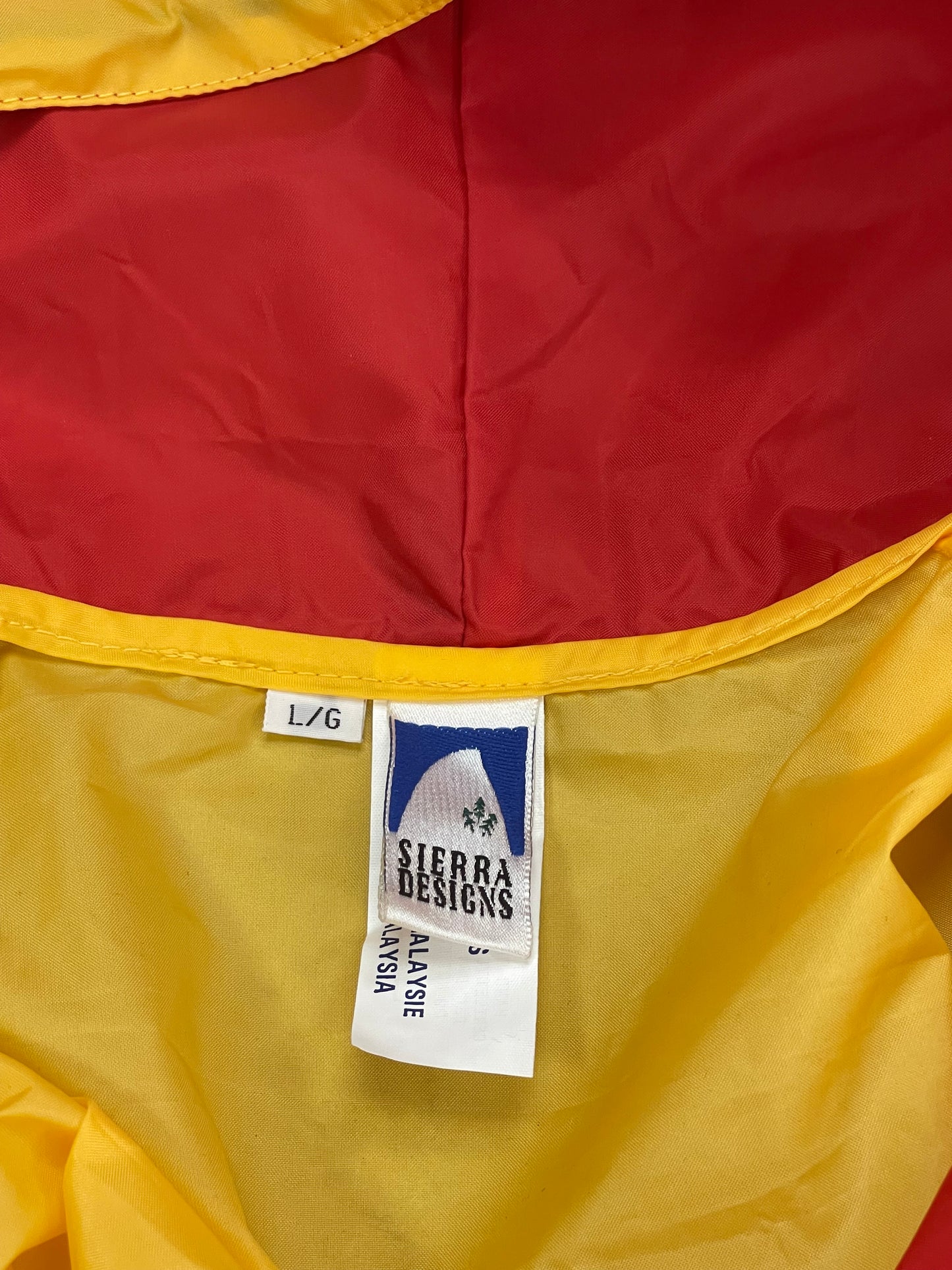 SIERRA DESIGNS NYLON ANORAK - L