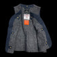 NIGEL CABOURN HARRIS TWEED VEST - L