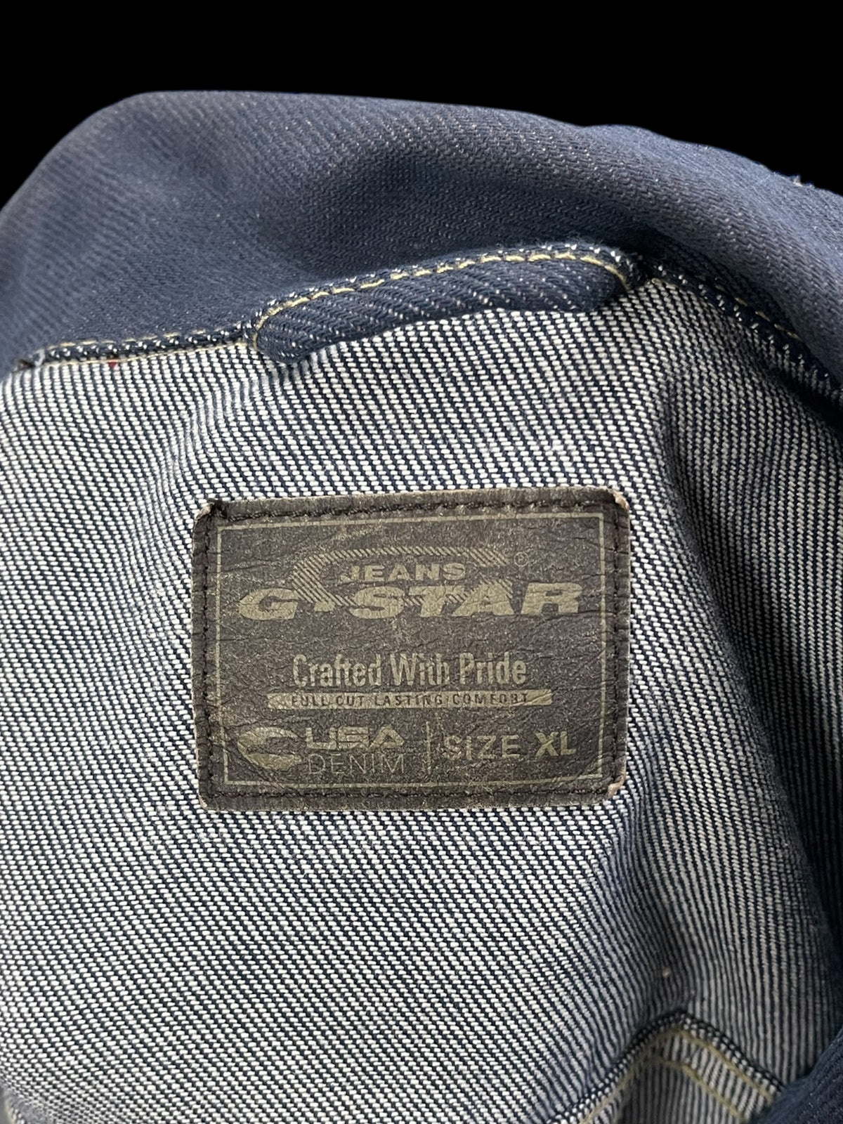 G-STAR PLEADED TRUCKER JACKET - XL