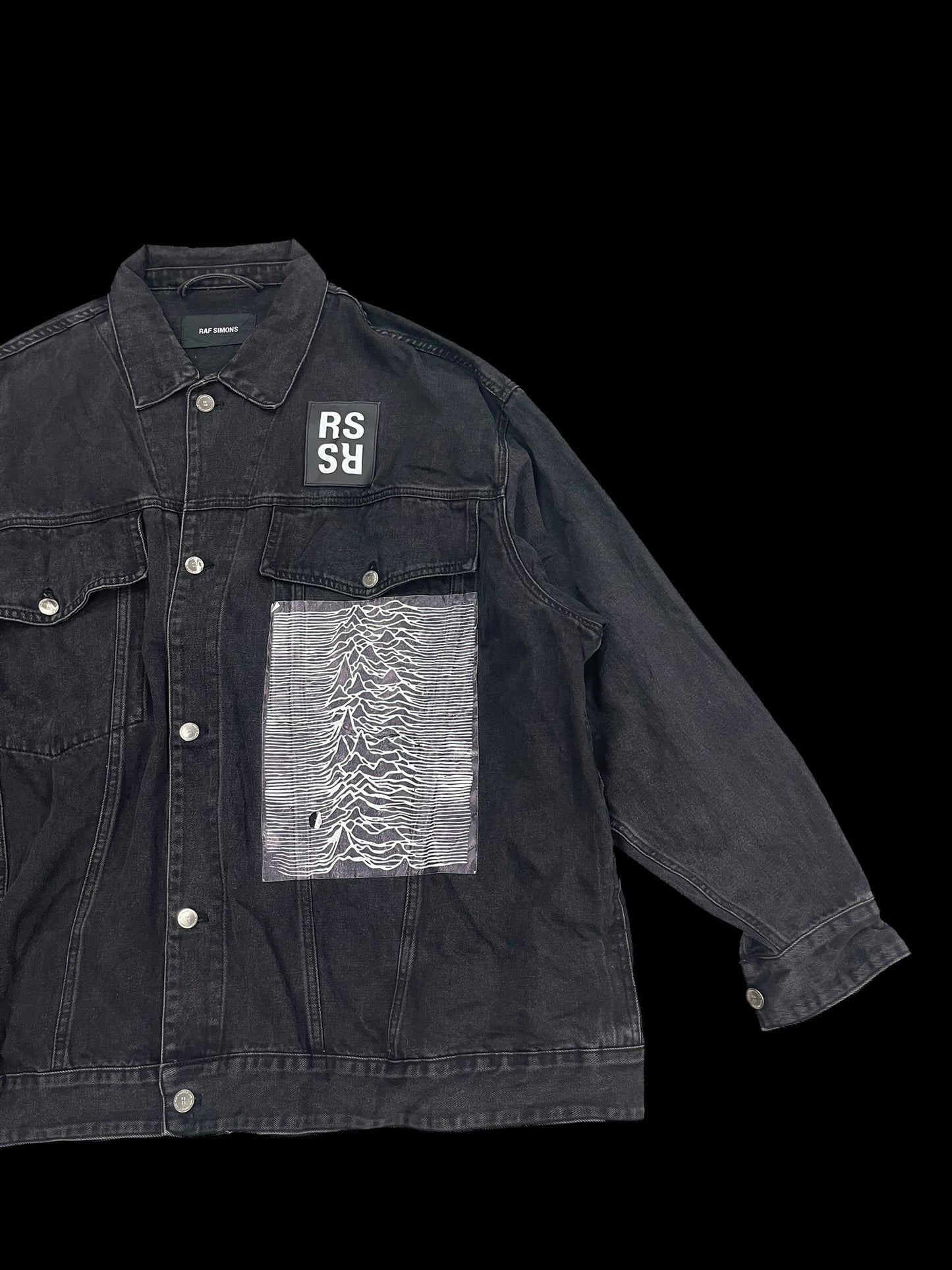 RAF SIMONS X JOY DIVISION DENIM JACKET - XS