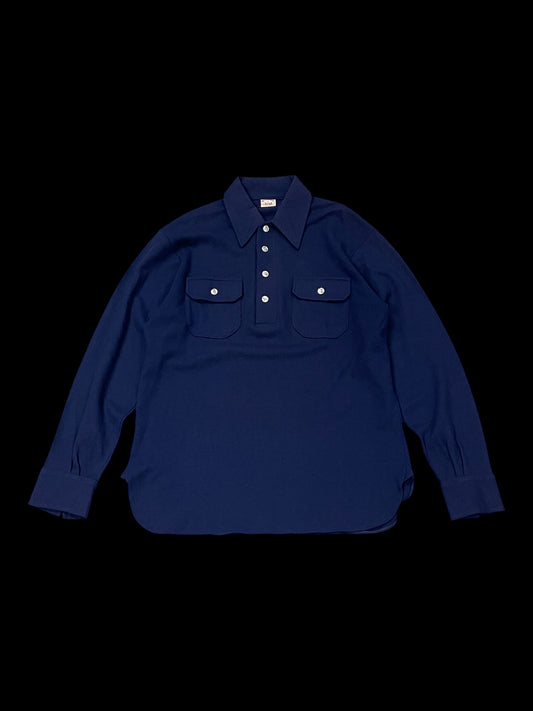 BROOKS BROTHERS WOOL LS POLO - L