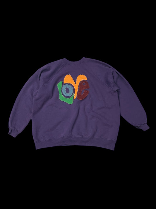 LOVE CREWNECK SWEATSHIRT - XL