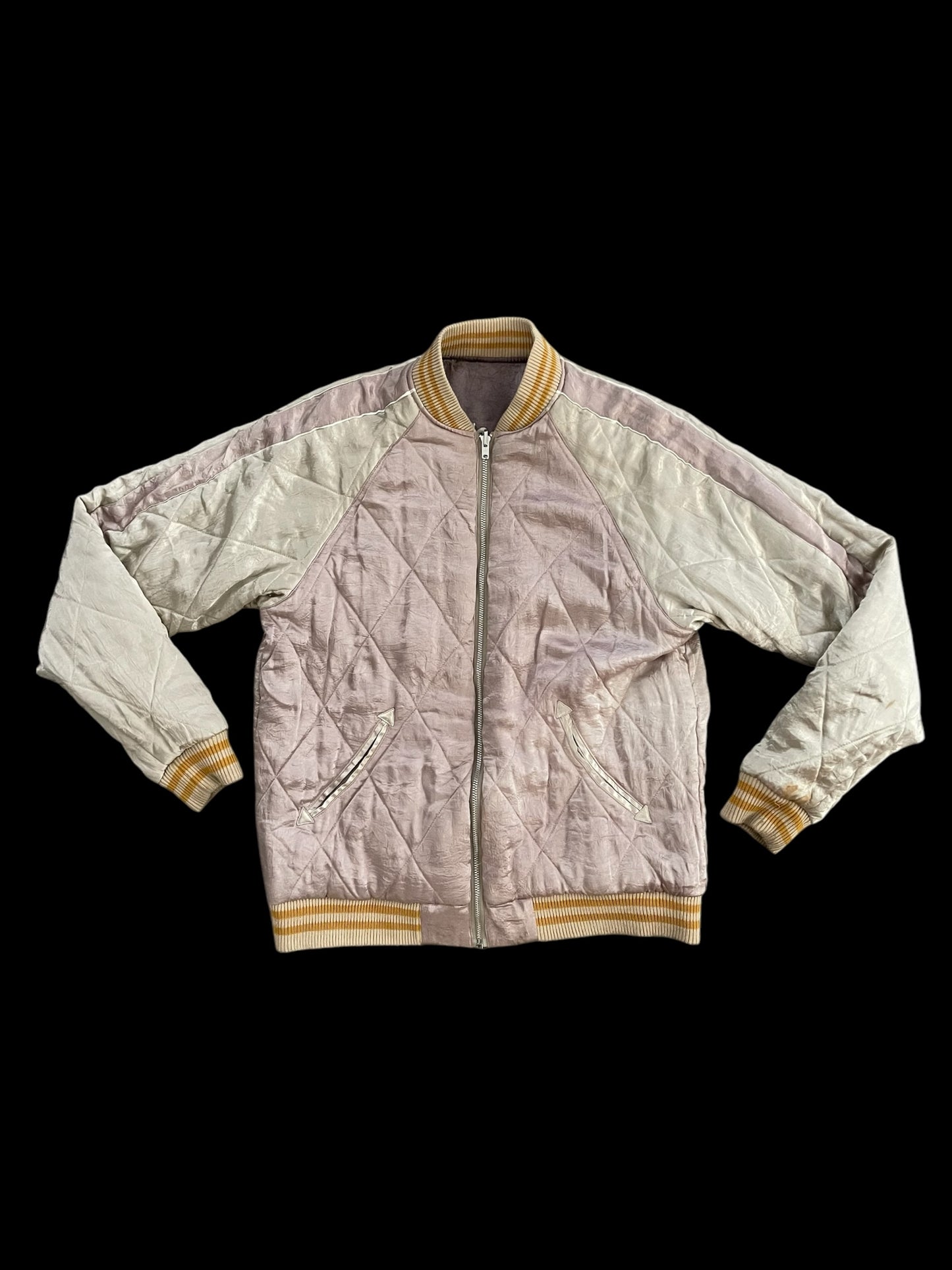 SUKAJAN REVERSIBLE BOMBER JACKET - M