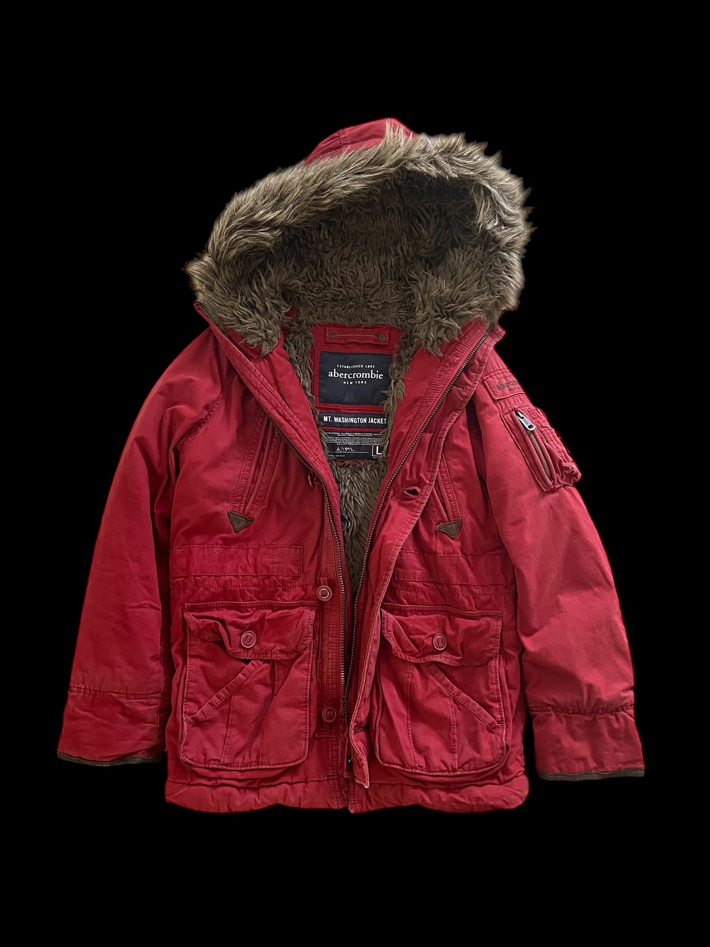 ABERCROMBIE MOUNTAIN PARKA - L