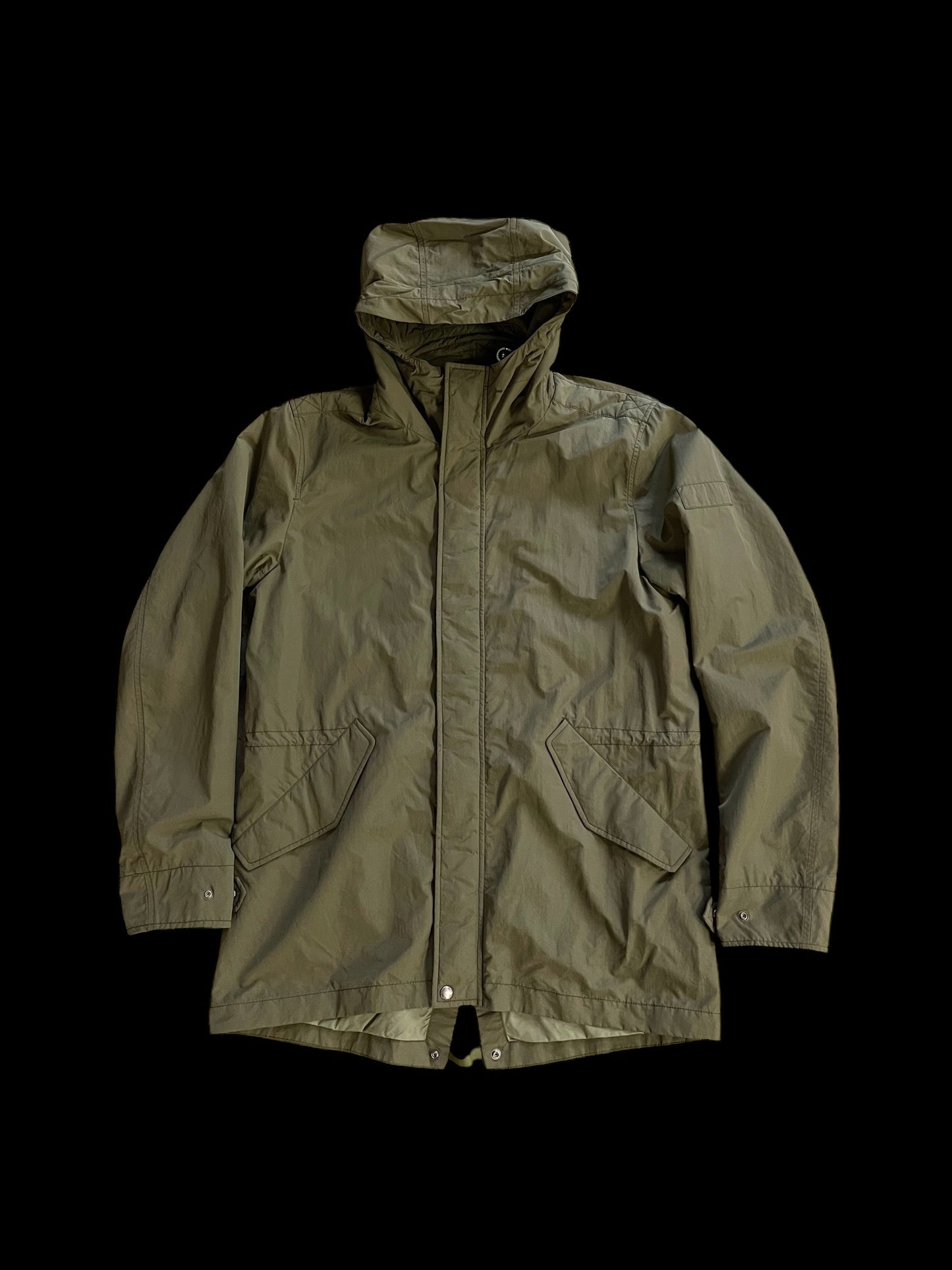 WOOLRICH FISHTAIL PARKA - L