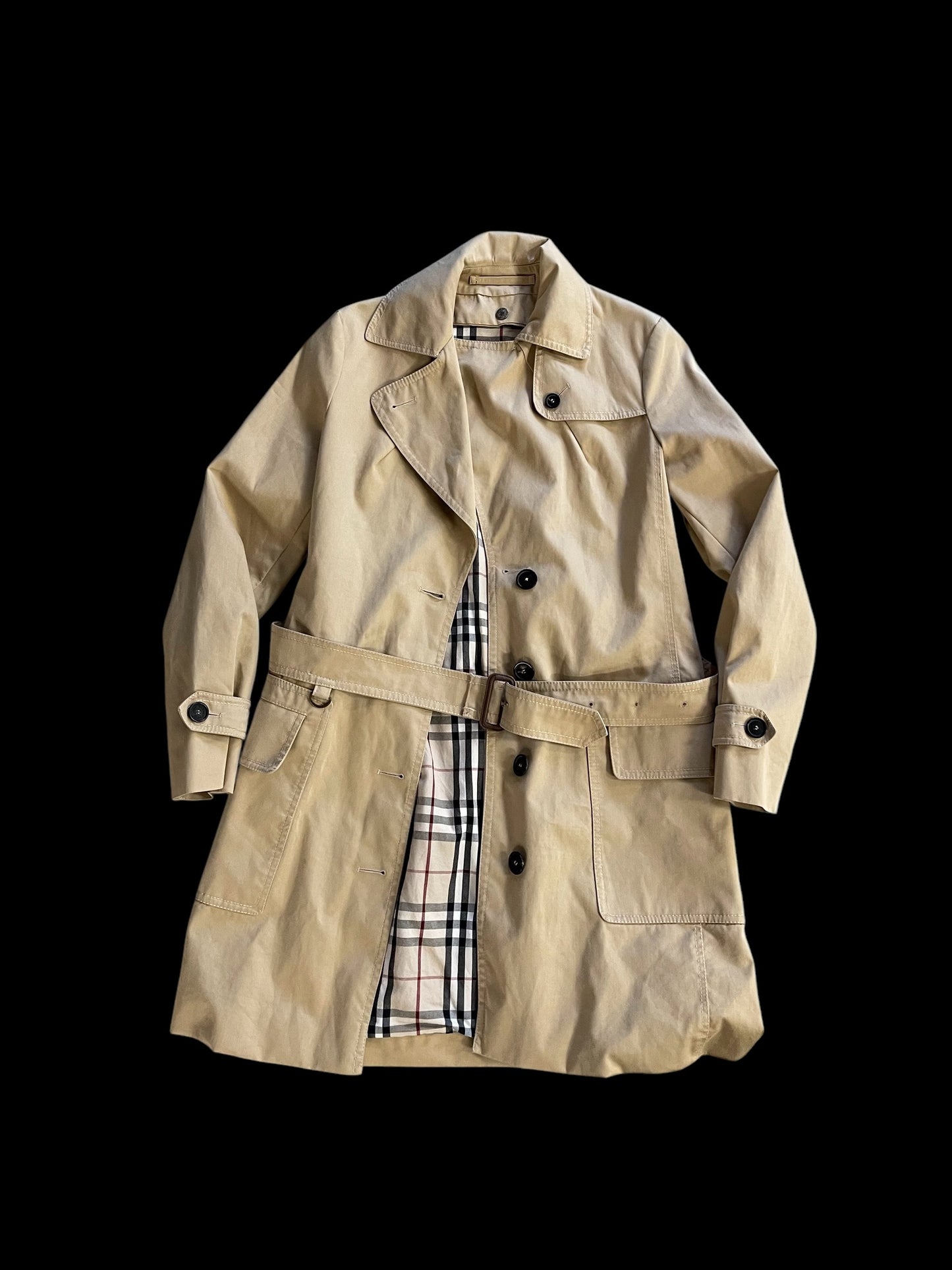 BURBERRY TRENCH COAT - S