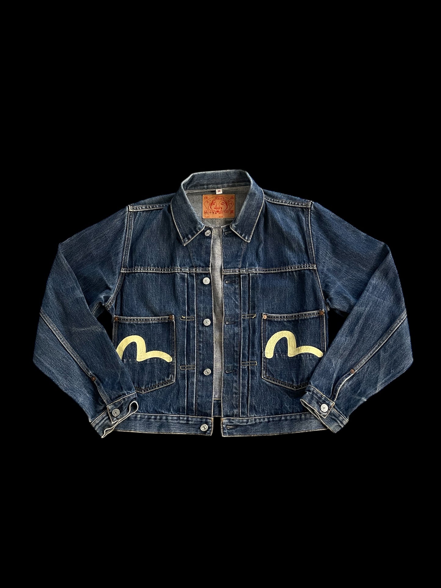 EVISU DENIM JACKET - M