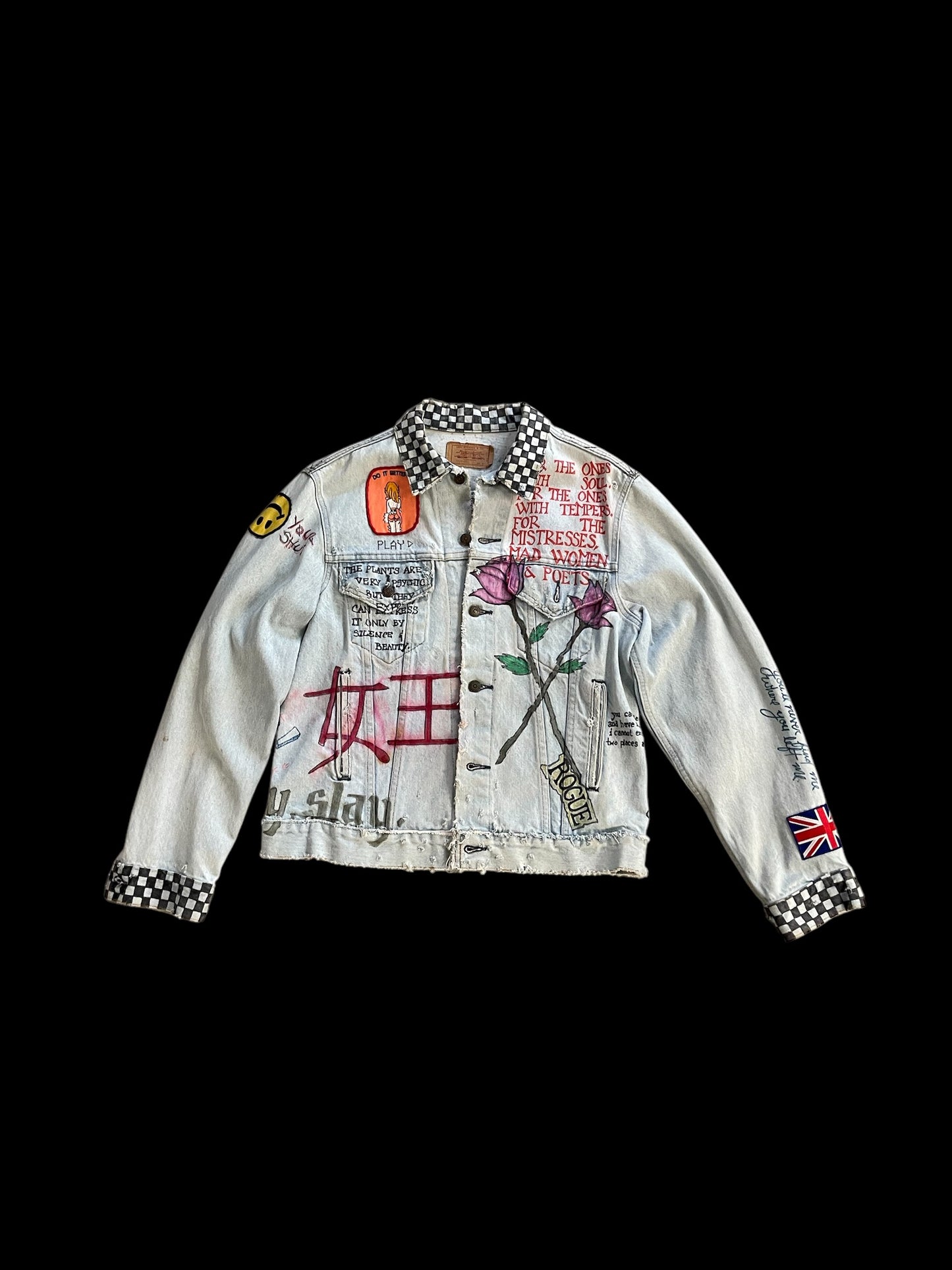 CUSTOM LEVI'S DENIM JACKET - M