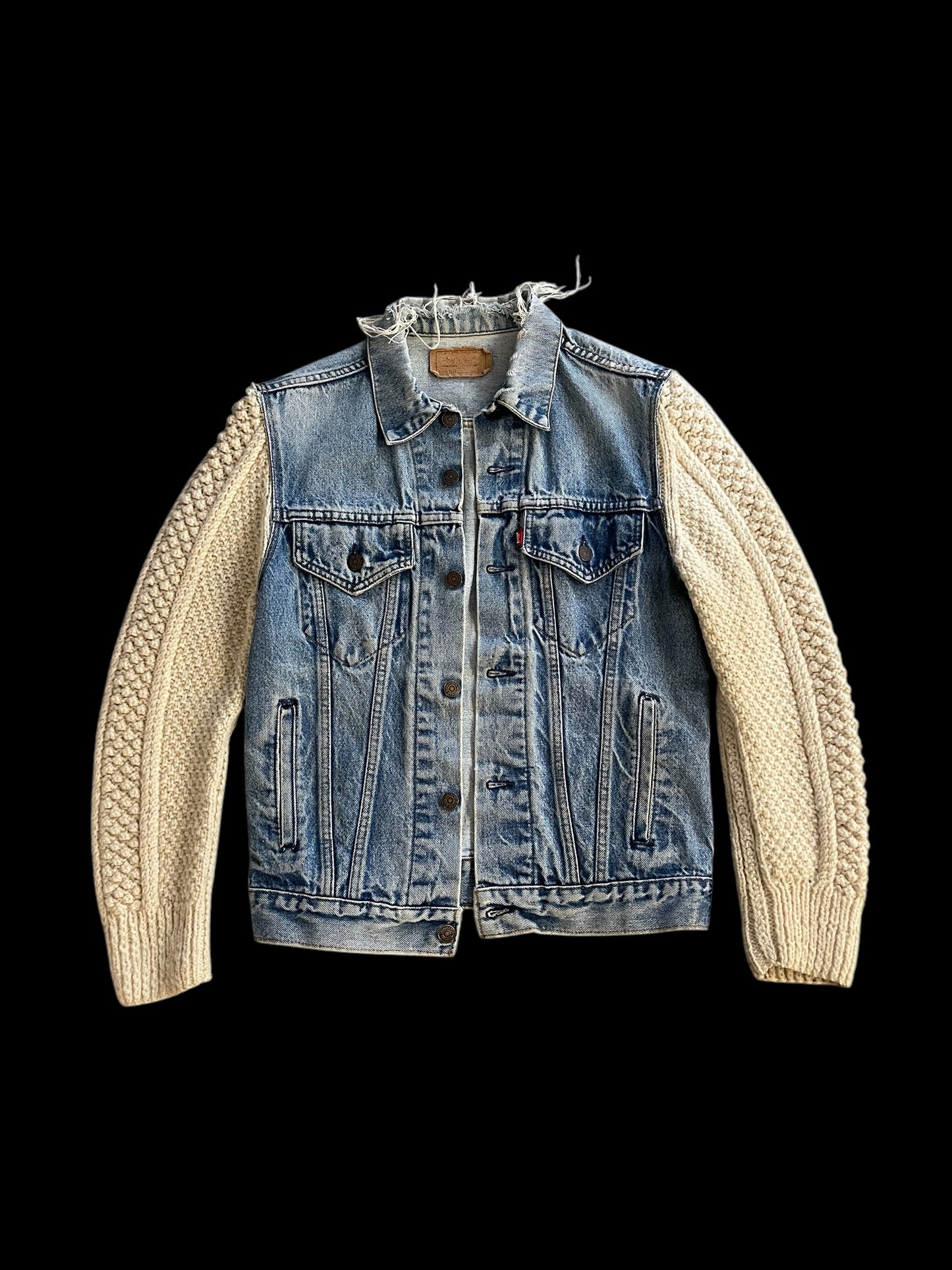 CUSTOM LEVI'S DENIM JACKET - S