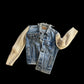 CUSTOM LEVI'S DENIM JACKET - S