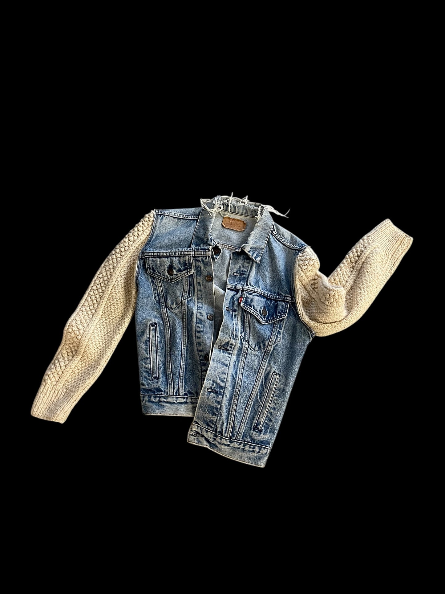 CUSTOM LEVI'S DENIM JACKET - S