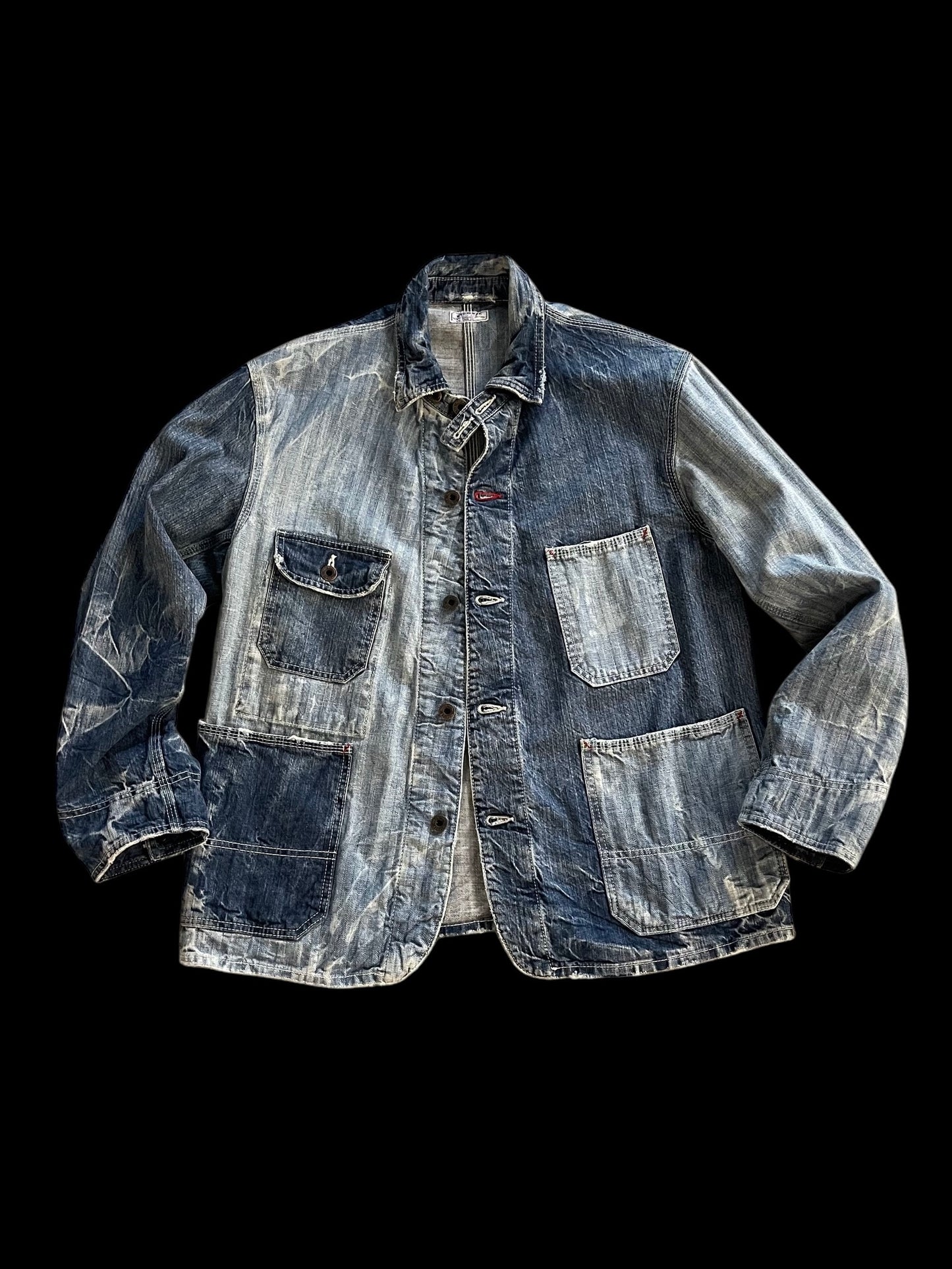 ETERNAL DENIM CHORE COAT - M