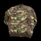 Quilted Camo Bomber - L