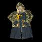 Denim Camo Coat - S