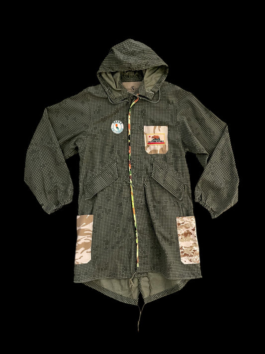 RETURN TO NATURE MILITARY PARKA - S